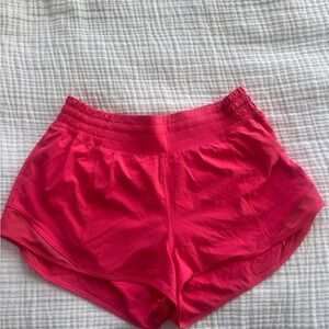 Lululemon Hotty Hot 2.5” Hot Pink Shorts